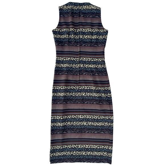 J. Stevens by Carol Escritor Vintage 80s/90s Sleeveless Midi Dress - Size 2 est. - Picture 3 of 9